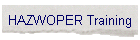 HAZWOPER Training